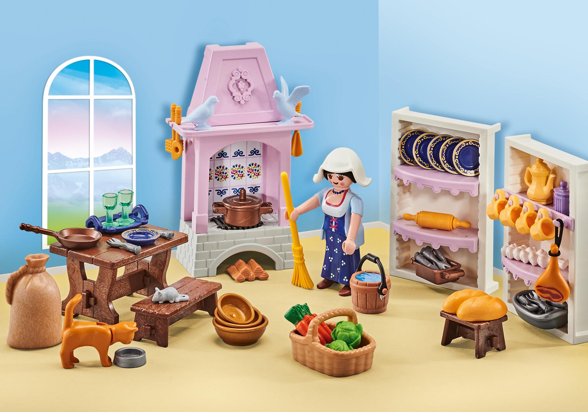 playmobil family kitchen