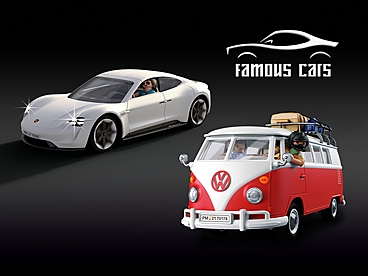 Playmobil - Back to The Future Delorean - 70317 & Volkswagen T1
