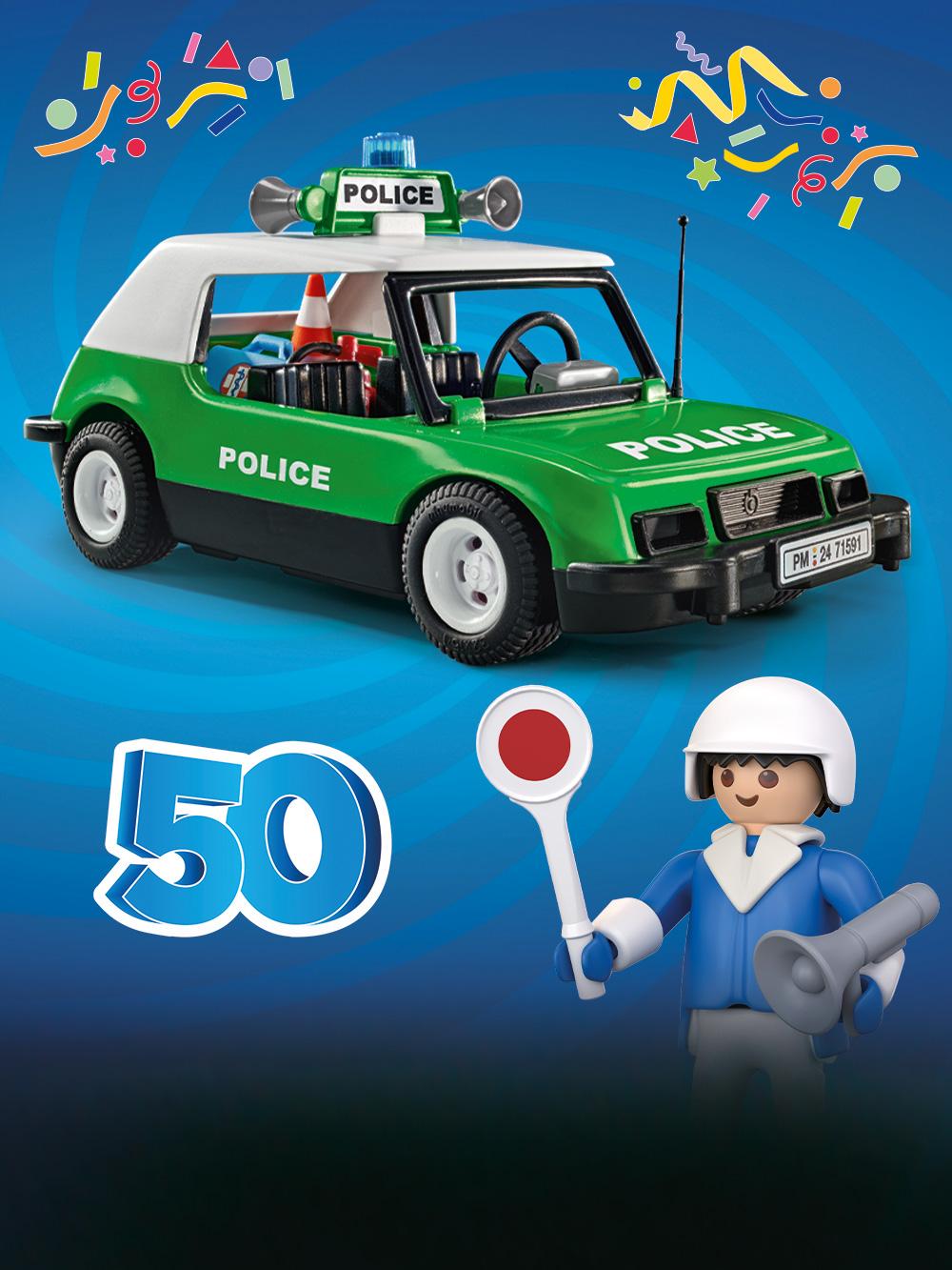 Classic Police Car