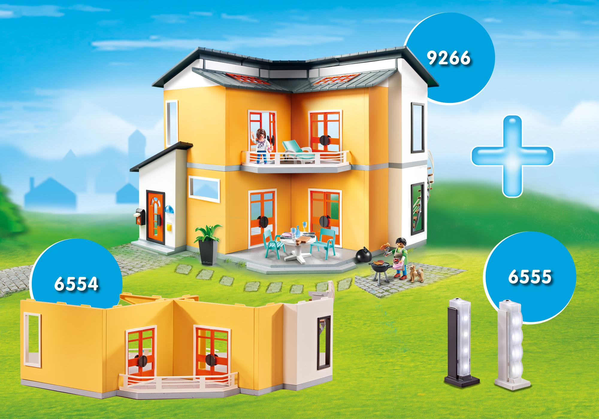 modern house playmobil