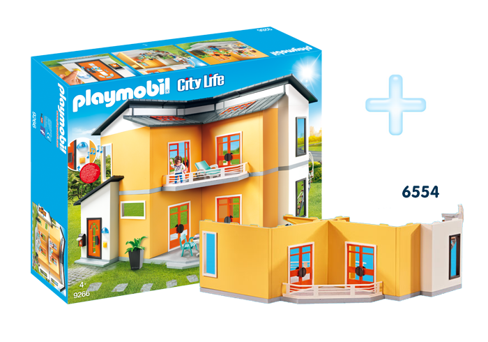 etage playmobil maison moderne