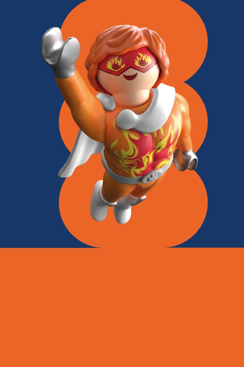 PLAYMOBIL Superheld im Flug &ndash; Geschenkidee f&uuml;r Kinder, die Helden lieben