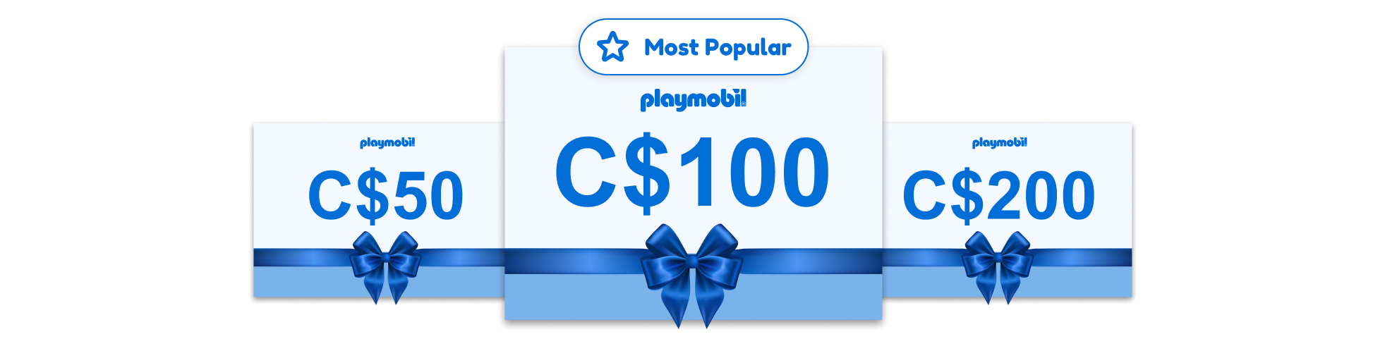 PLAYMOBIL gift voucher