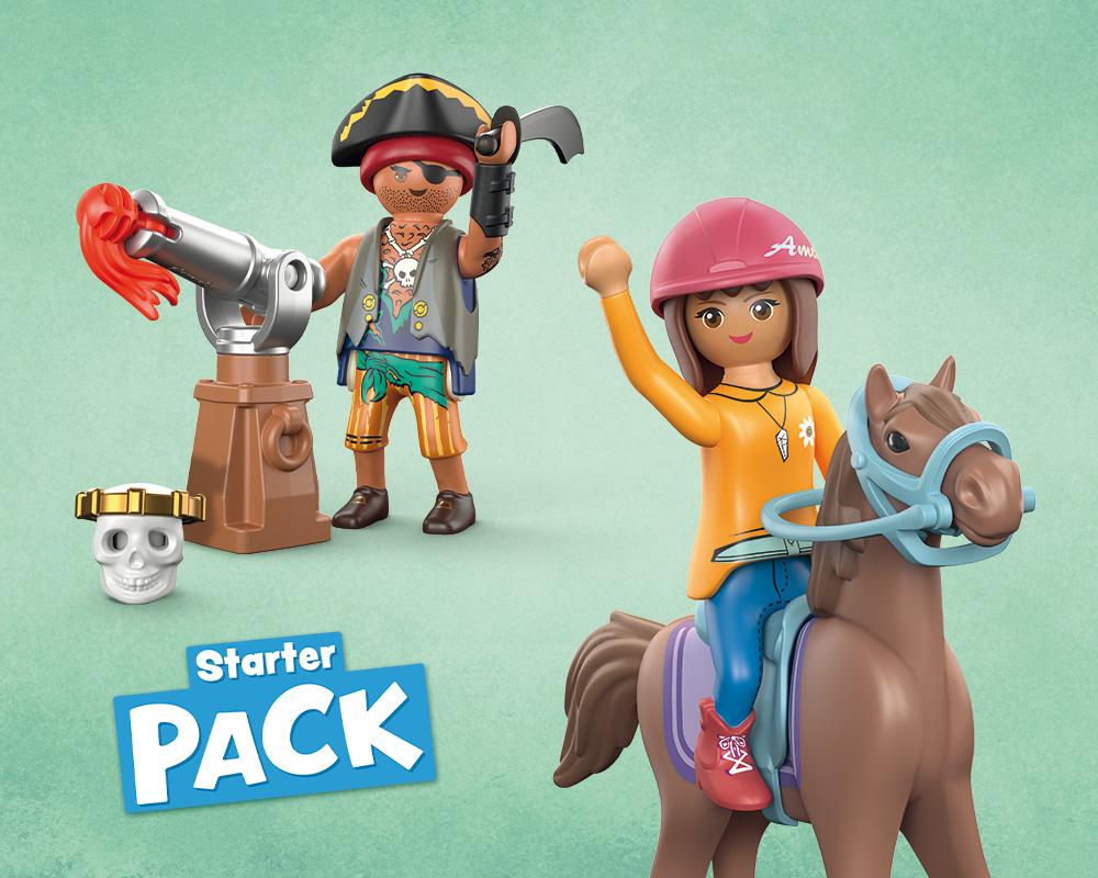 &Alpha;&nu;&alpha;&kappa;&alpha;&lambda;ύ&psi;&tau;&epsilon; &tau;&omicron;&nu; &sigma;&upsilon;&nu;&alpha;&rho;&pi;&alpha;&sigma;&tau;&iota;&kappa;ό &kappa;ό&sigma;&mu;&omicron; &tau;&eta;&sigmaf; PLAYMOBIL &mu;&epsilon; &tau;&alpha; &sigma;&epsilon;&tau; &pi;&alpha;&iota;&chi;&nu;&iota;&delta;&iota;&omicron;ύ Starter Pack.