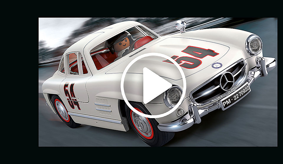 Neugierig? Dann wirf einen Blick auf den Traumsportwagen des 20. Jahrhunderts im PLAYMOBIL-Format. - Link Video