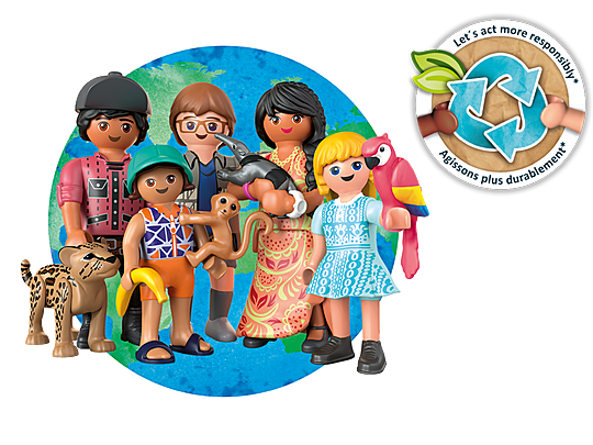 Playmobil launch new Wiltopia sustainable toys made from 80