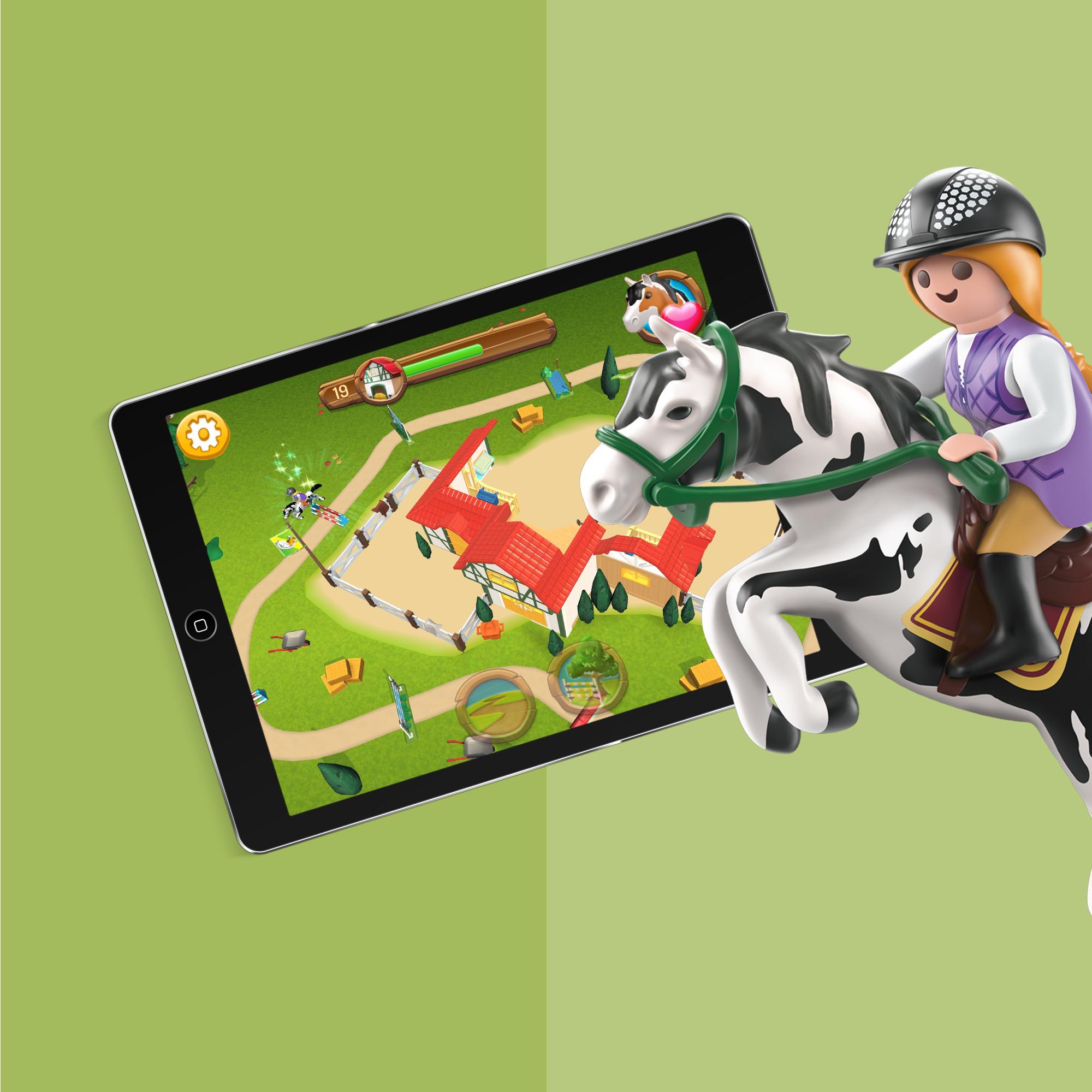 playmobil showjumping