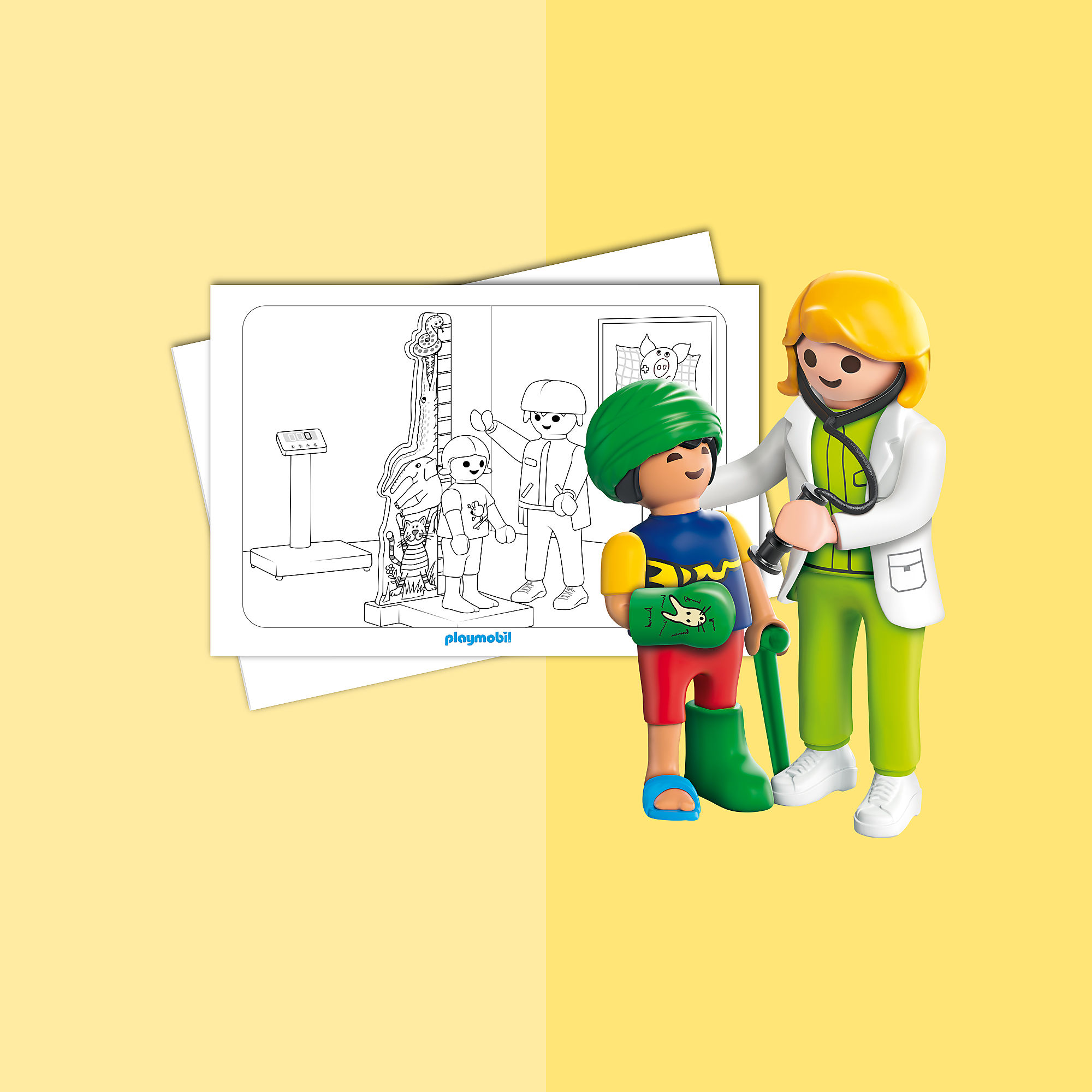 Colouring Sheet Playmobil Children S Hospital Colouring Sheet Playmobil Children S Hospital