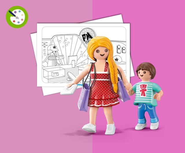 Kleider Model TaschenAccessoire playmobil® Fashion Shopping Zubehör