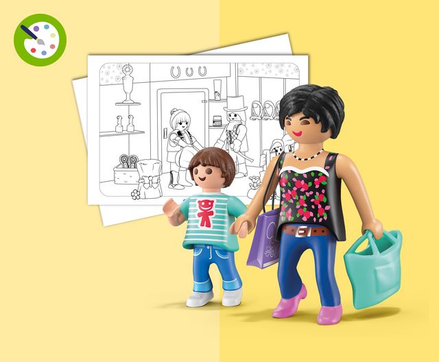 Kleider Model TaschenAccessoire playmobil® Fashion Shopping Zubehör