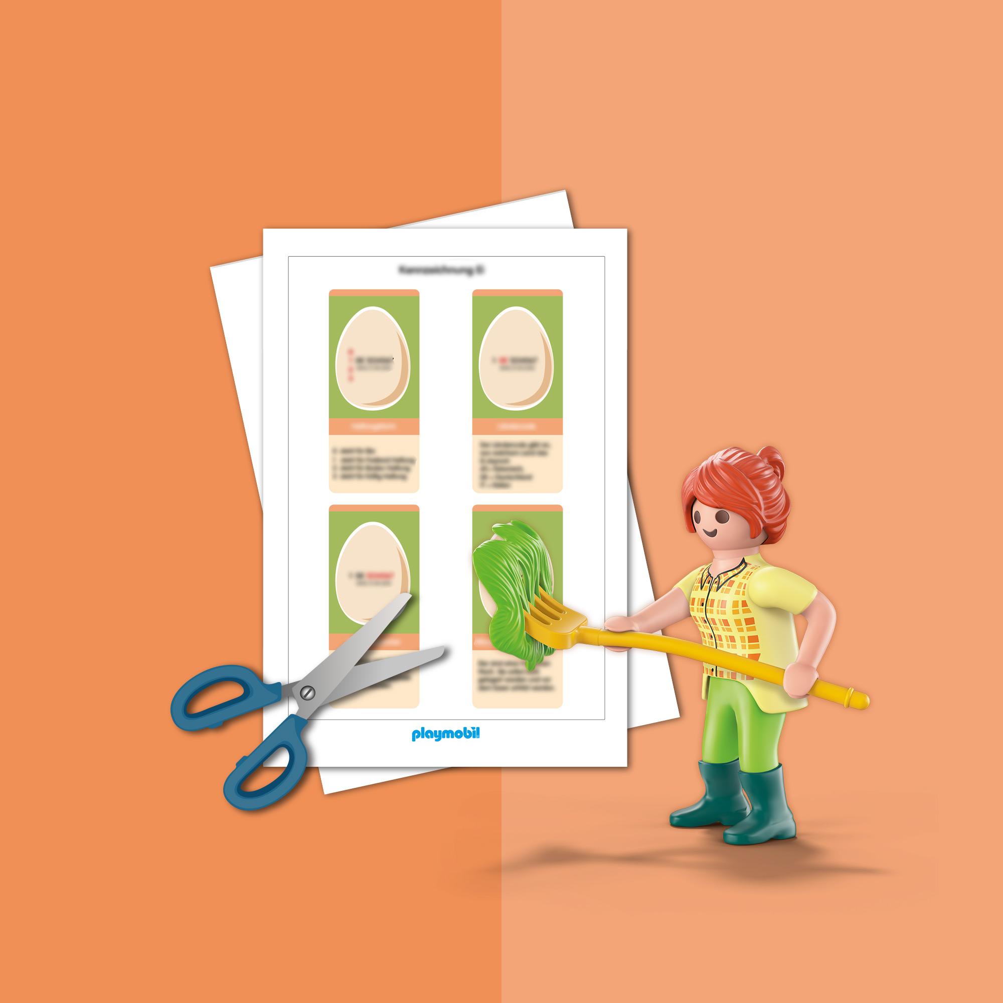 Spiele zum Ausdrucken - Bauernhof