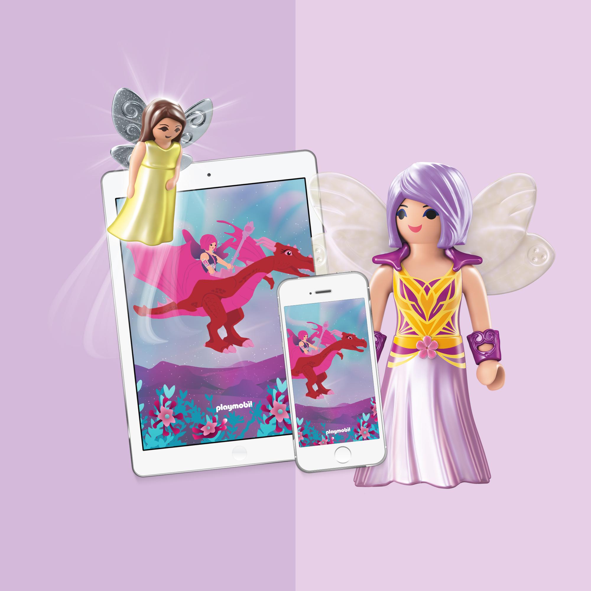 playmobil fairies action