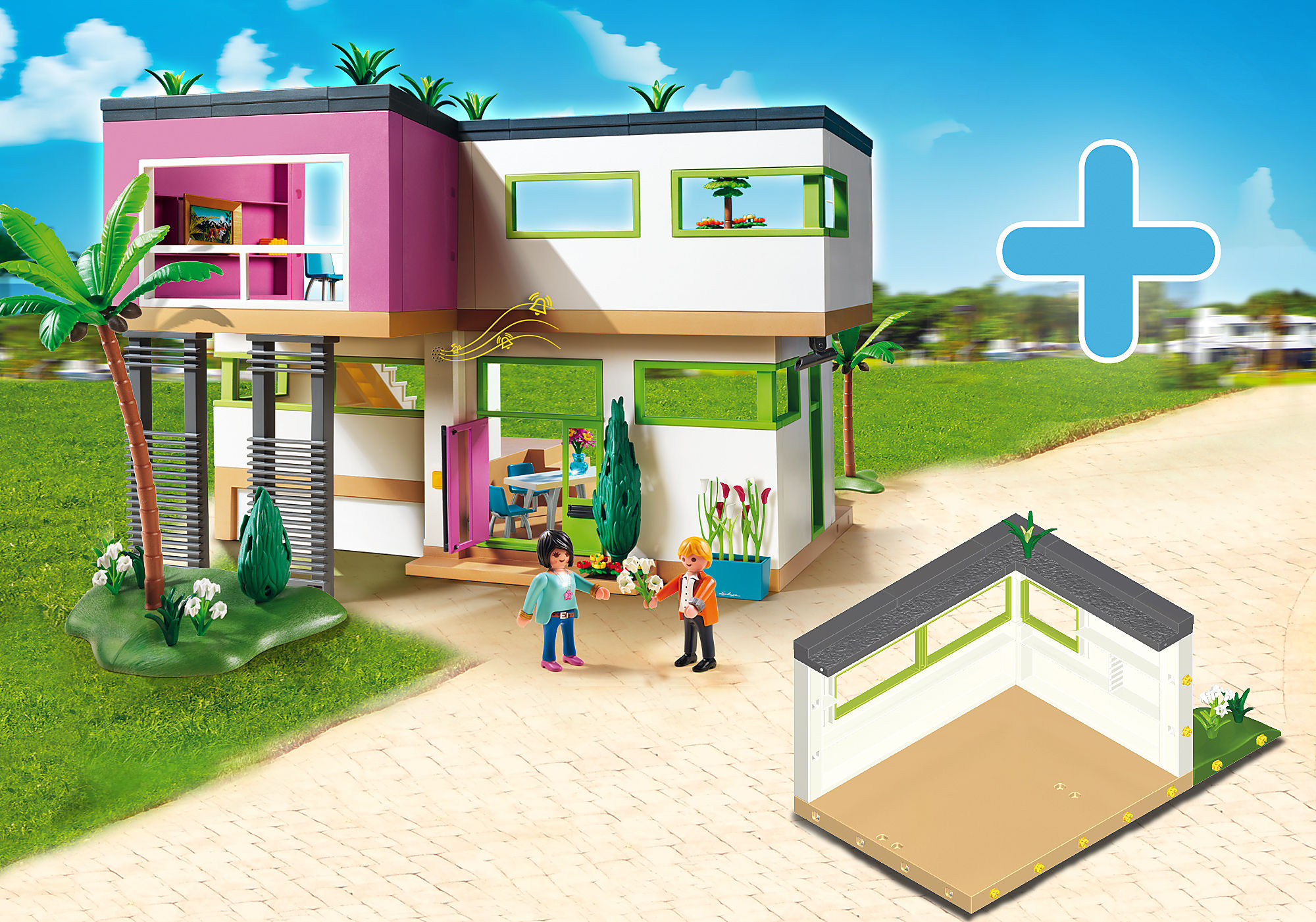 Maison de famille transportable - playmobil 4145 > idées enfants