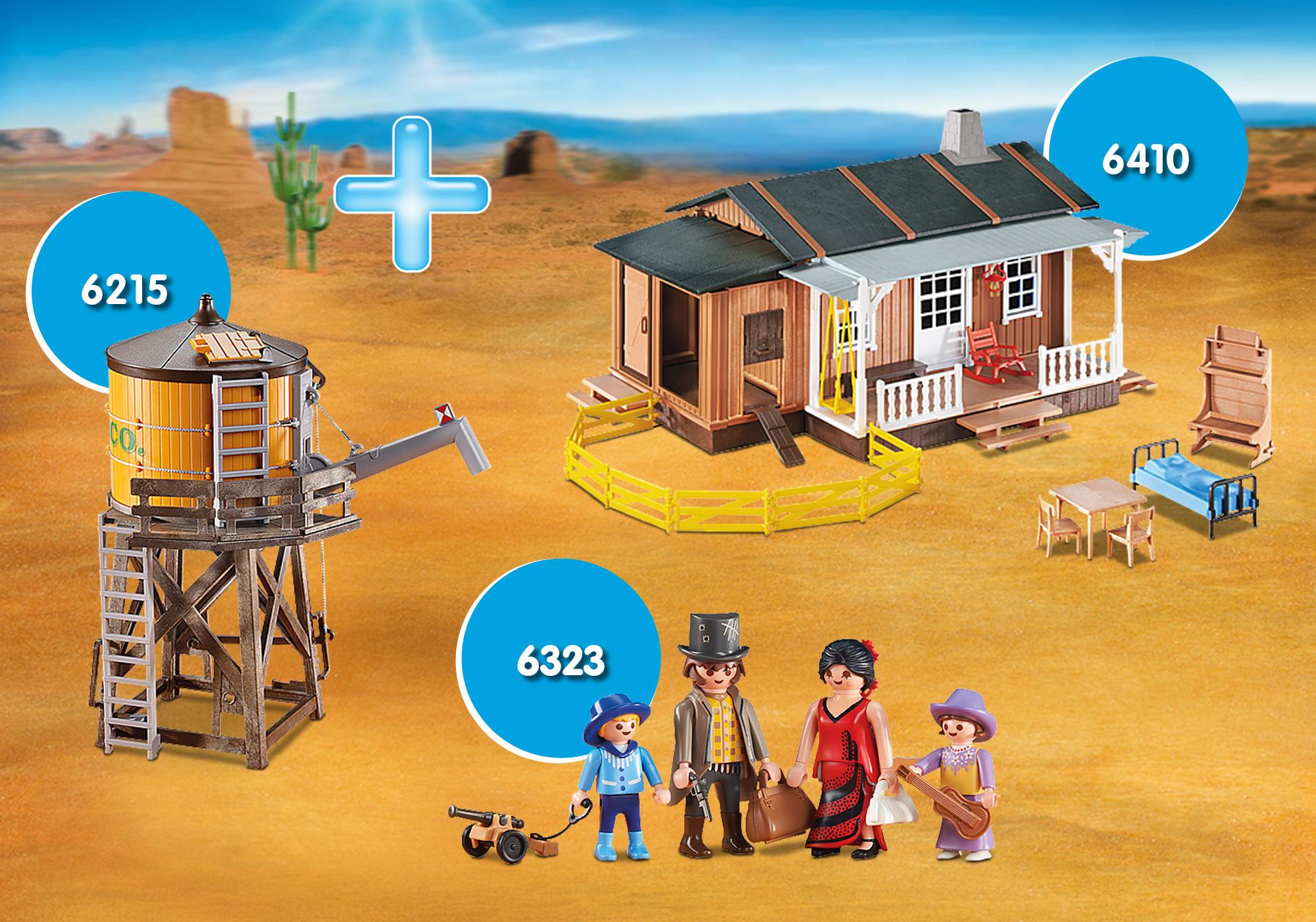 playmobil western house