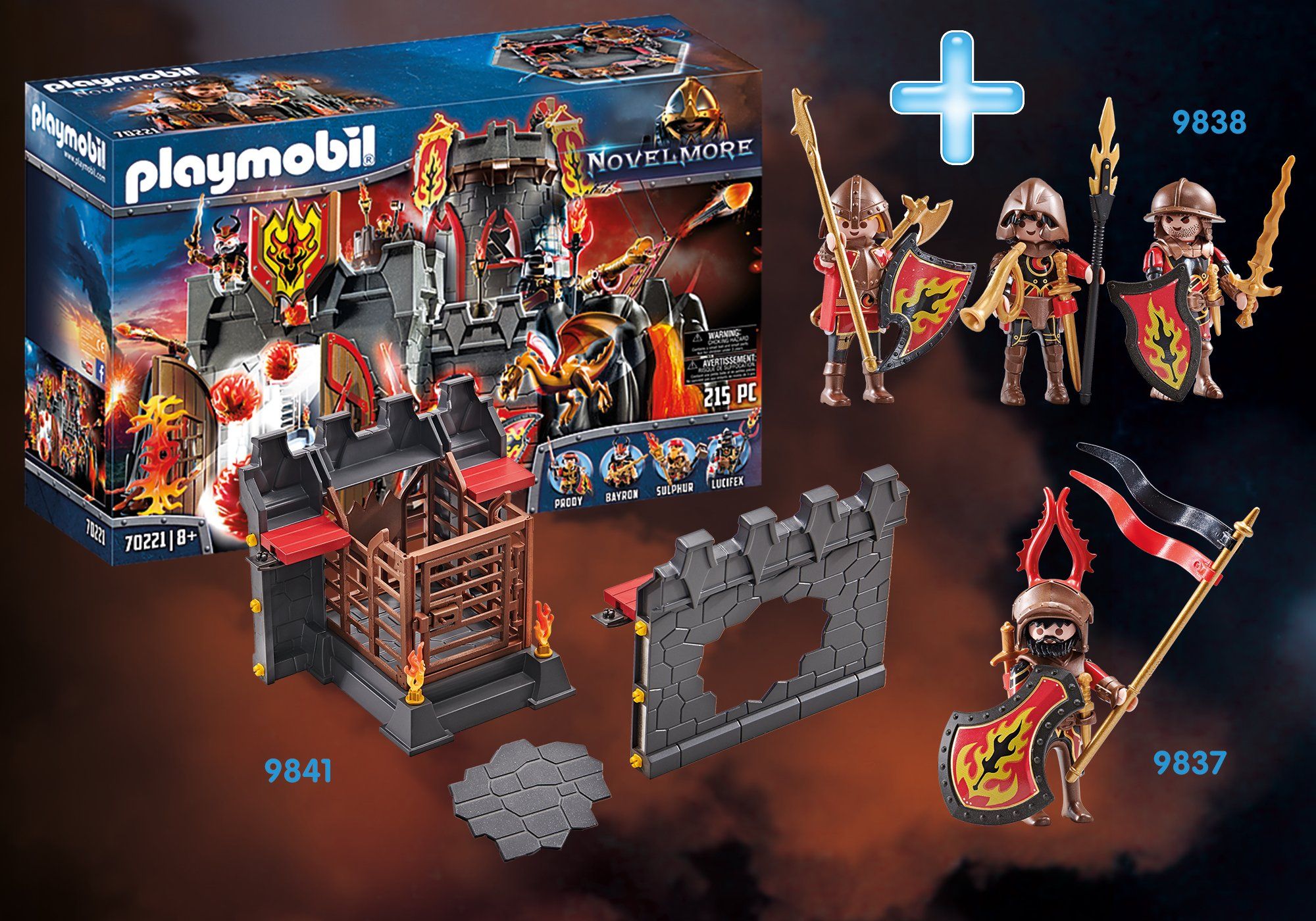 Playmobil Festung Der Burnham Raiders Spielzeug Sets Gredevel Fr In der lavamine bauen die burnham raiders das wichtige material zum schmieden der magischen rüstung ab. burnham raiders spielzeug sets gredevel