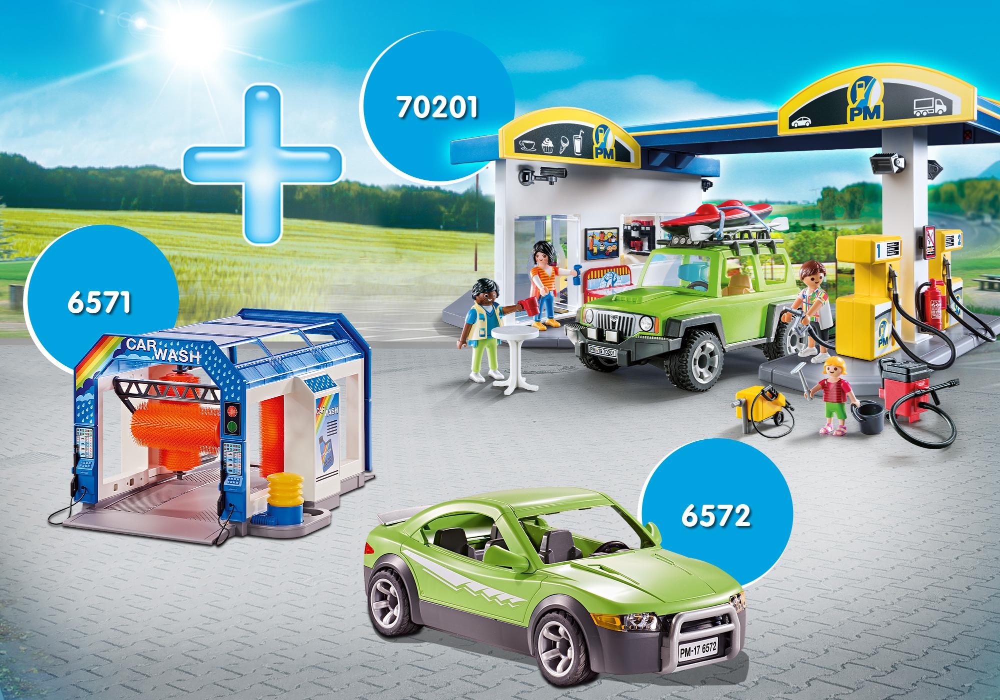 lavadero de coches playmobil