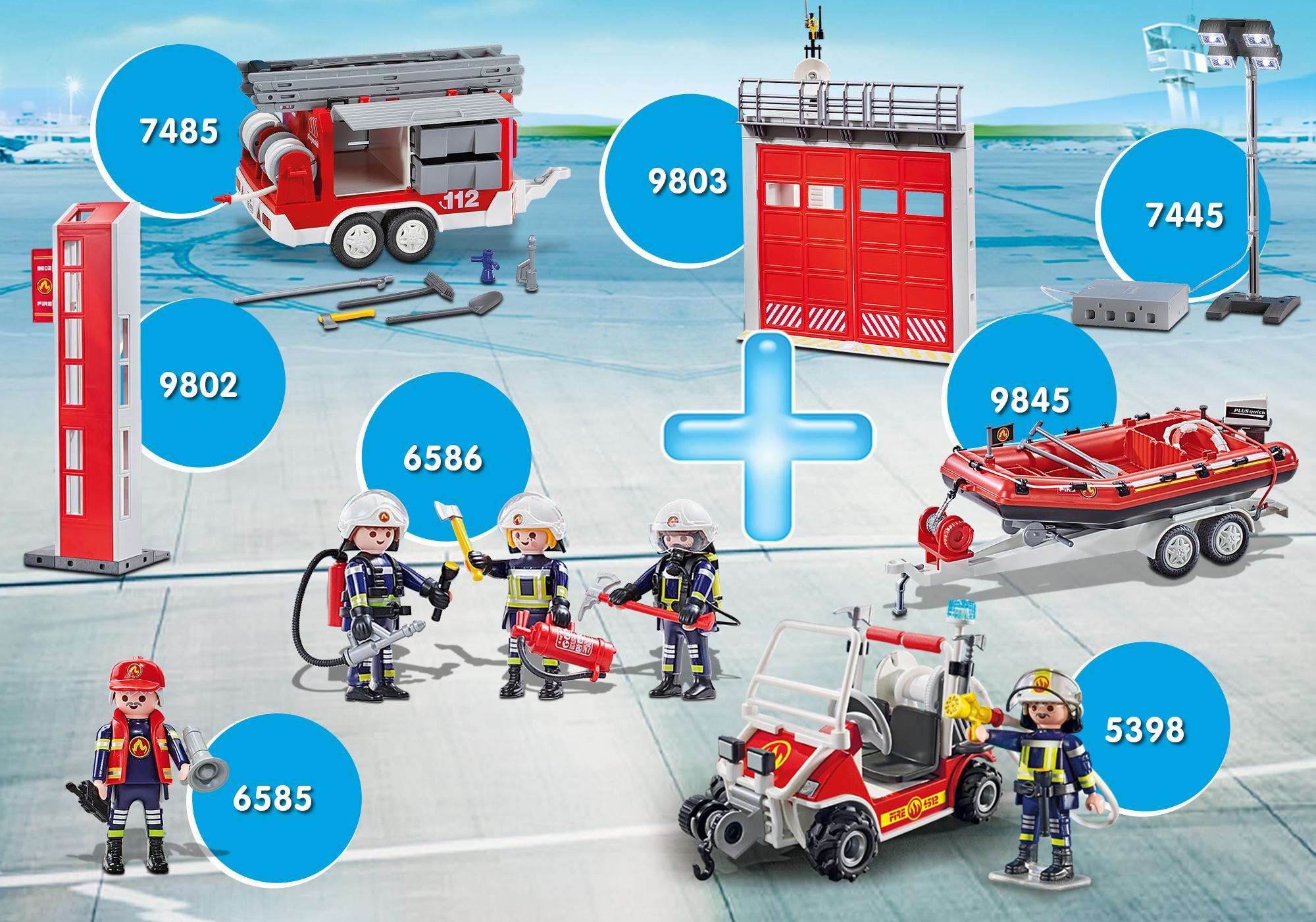 PM2012J Paquet d'extension Pompiers