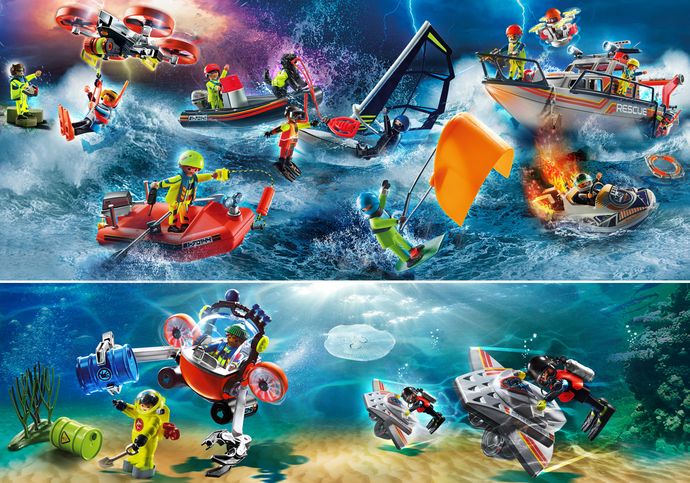 Playmobil ® ArmsPatterneddifferent pattern and colour combinations 