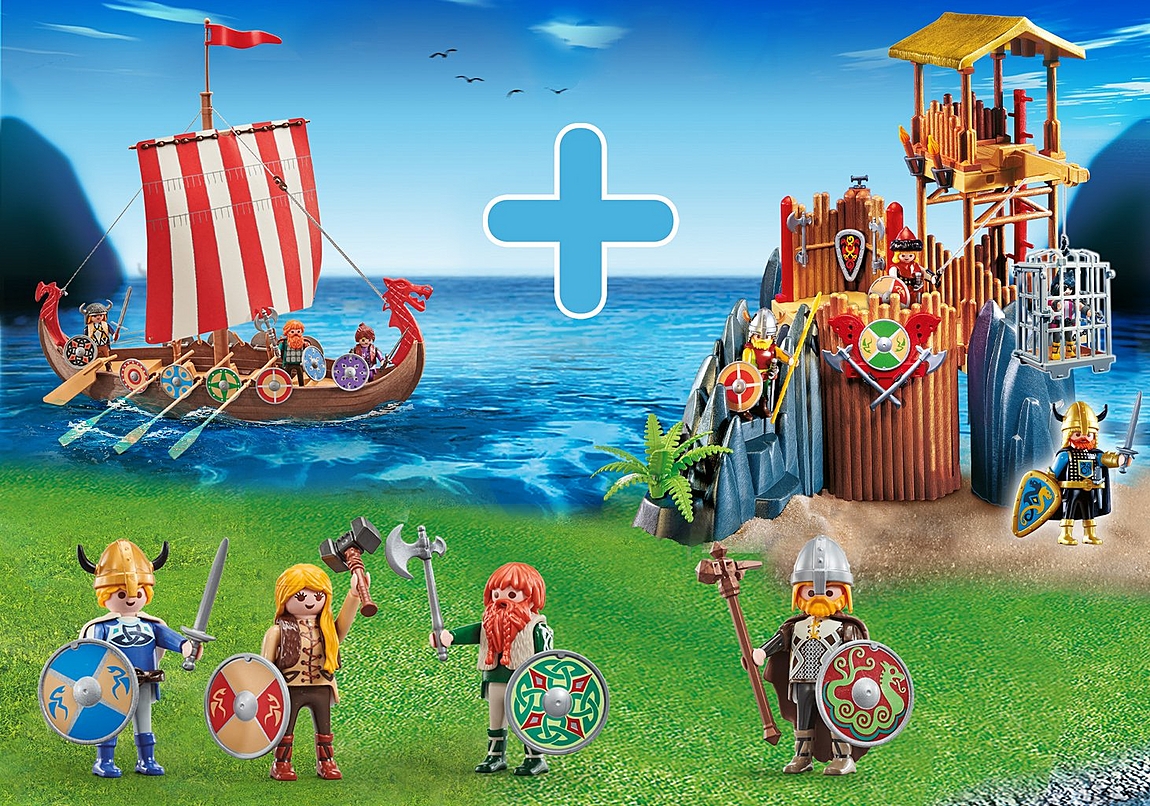 Abenteuer mit dem PLAYMOBIL Wikinger Bundle
