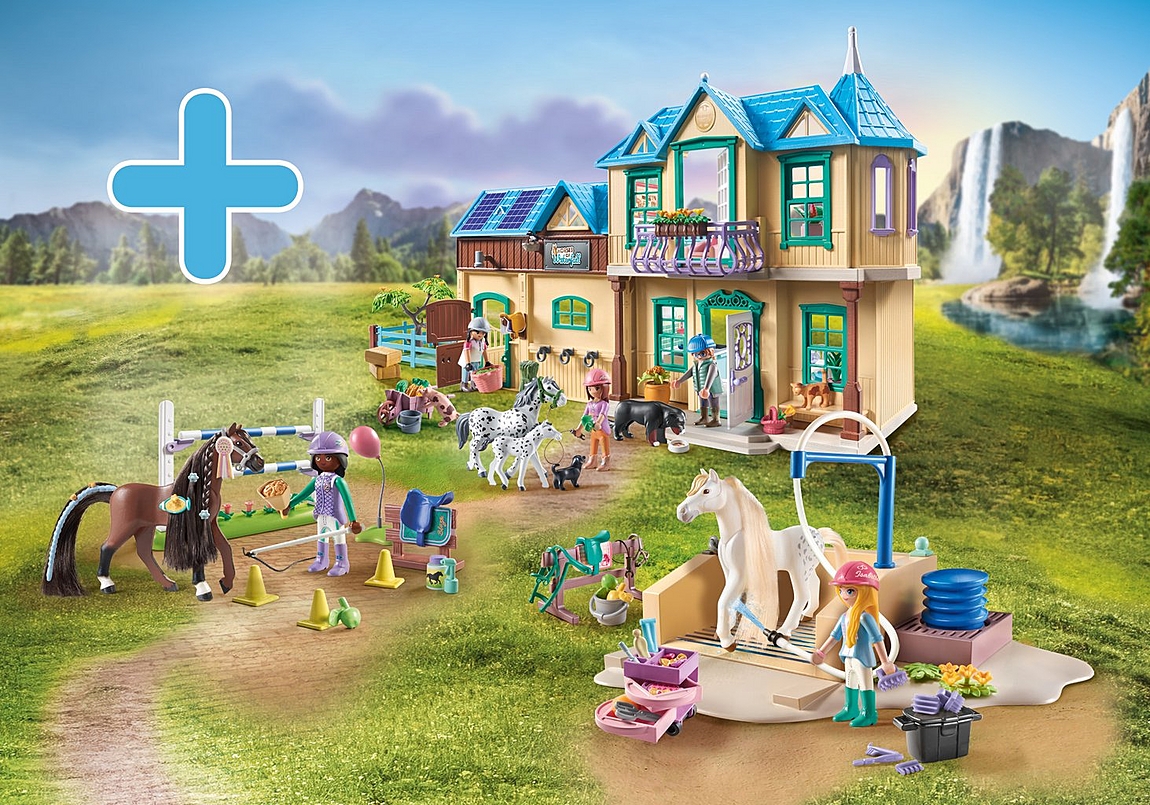 Erlebe Abenteuer mit den Playmobil Horses of Waterfall!