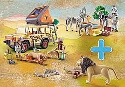 Playmobil 71007 Centre de soins pour animaux- Wiltopia - animaux na