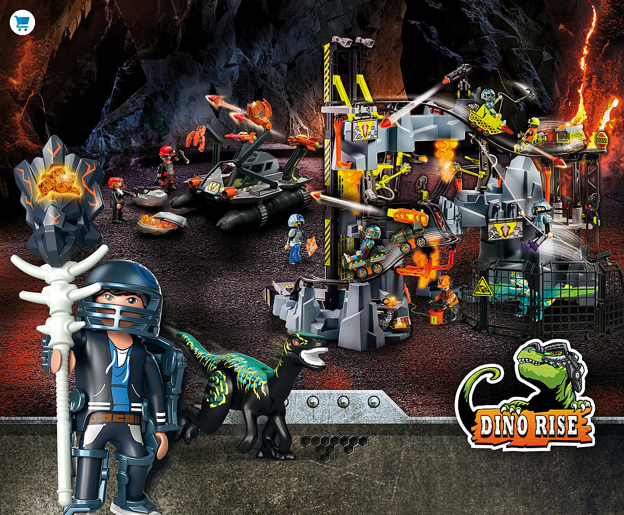 Discover the new Dino Rise playsets like 70925 Dino Mine