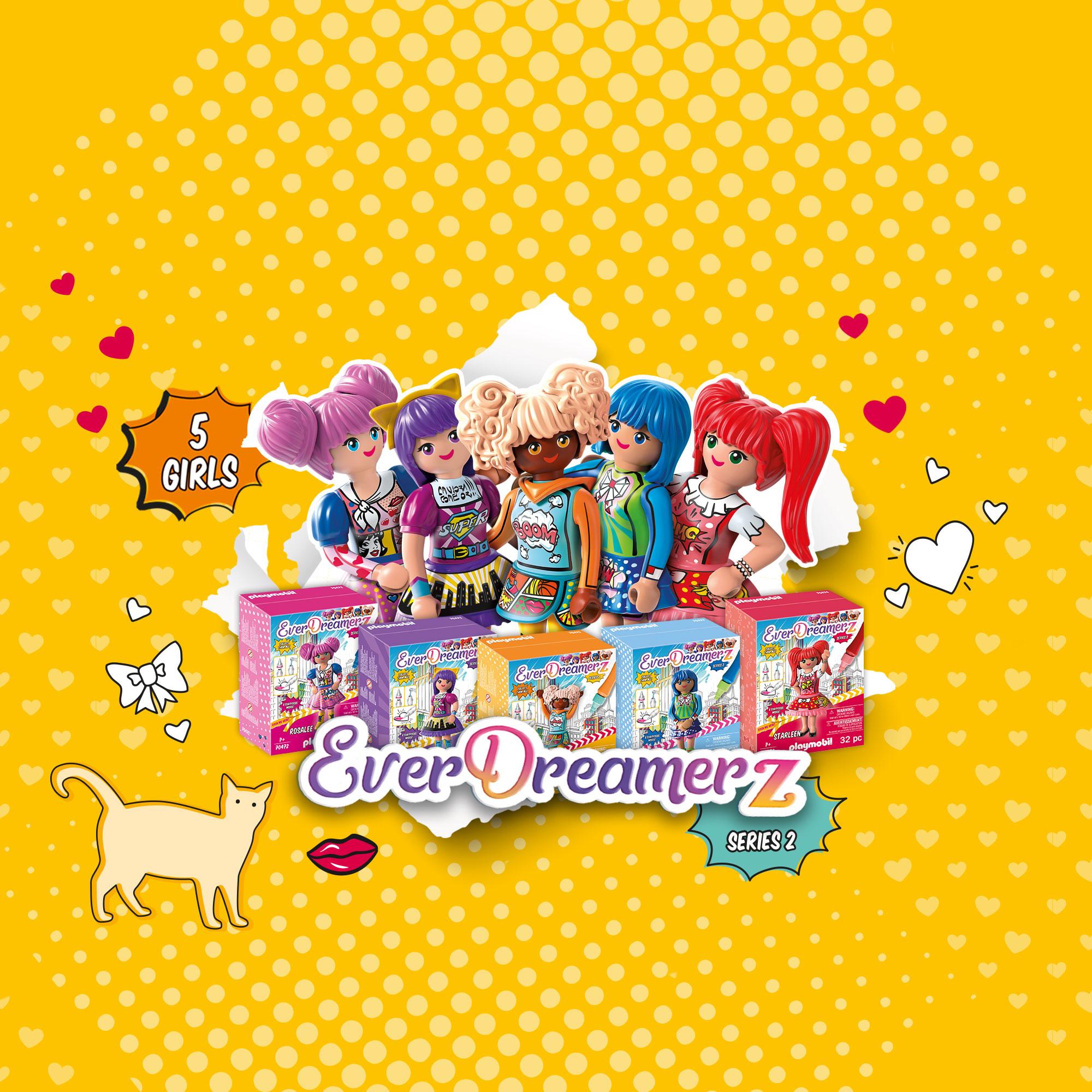 Be an Everdreamerz with the new game sets in Comic World like 70476 Edwina - Comic World