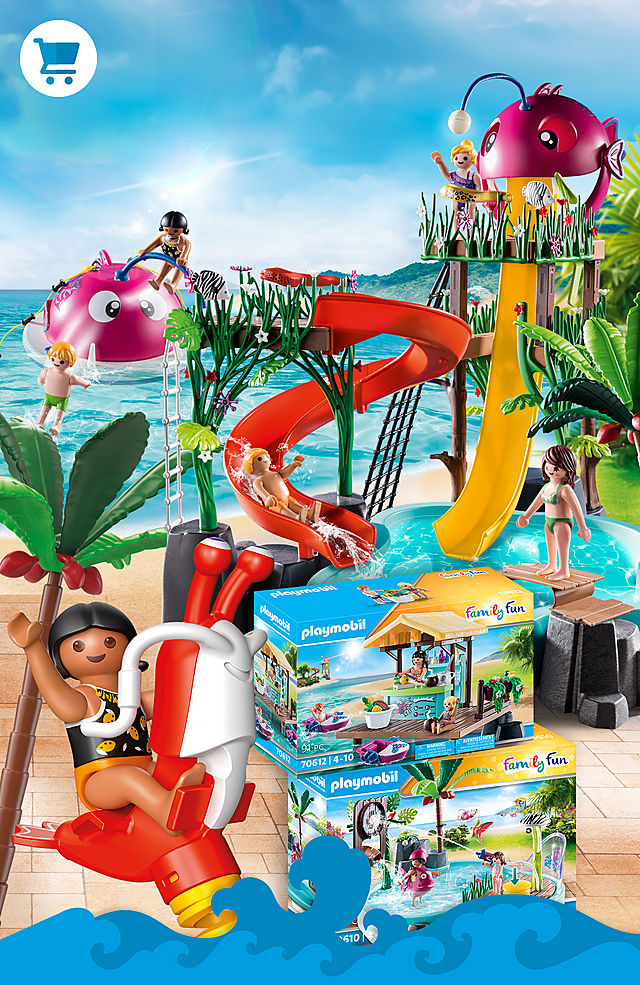 Splish Splash Water Fun - discover the Waterpark 70609 Water Park with Slides