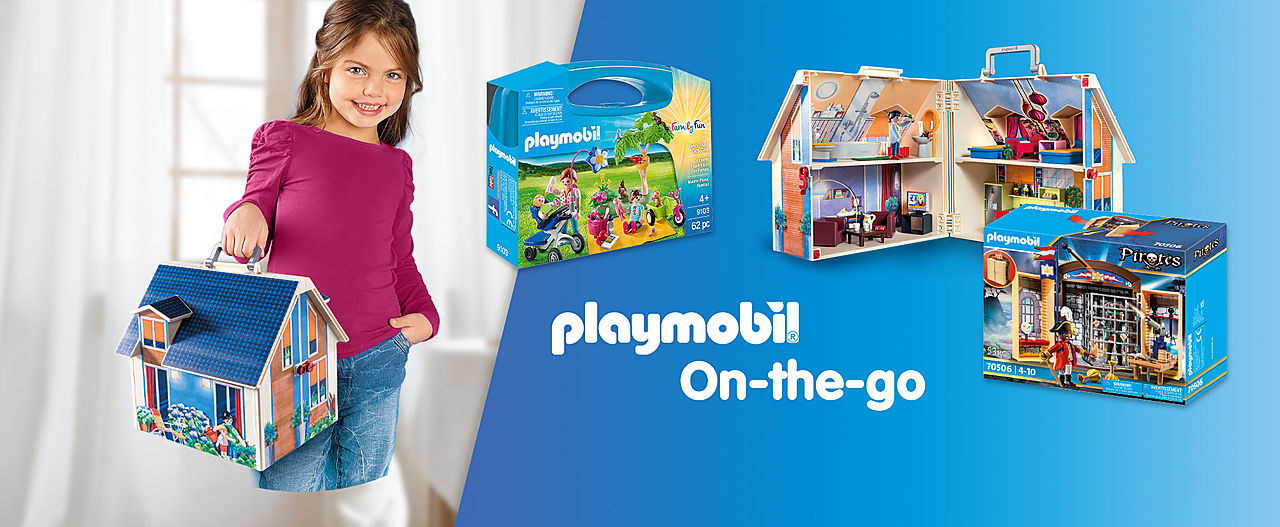 Take PLAYMOBIL on-the-go like the new play boxes 70509 Magical Mermaid and 70506 Pirate Adventure