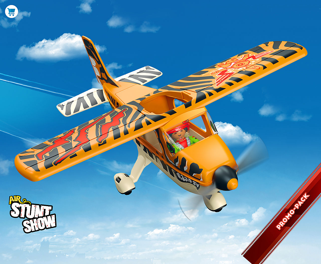 Discover the new Promo Packs like 70902 Air Stunt Show Tiger Propeller Plane or 70886 Mermaids Daycare
