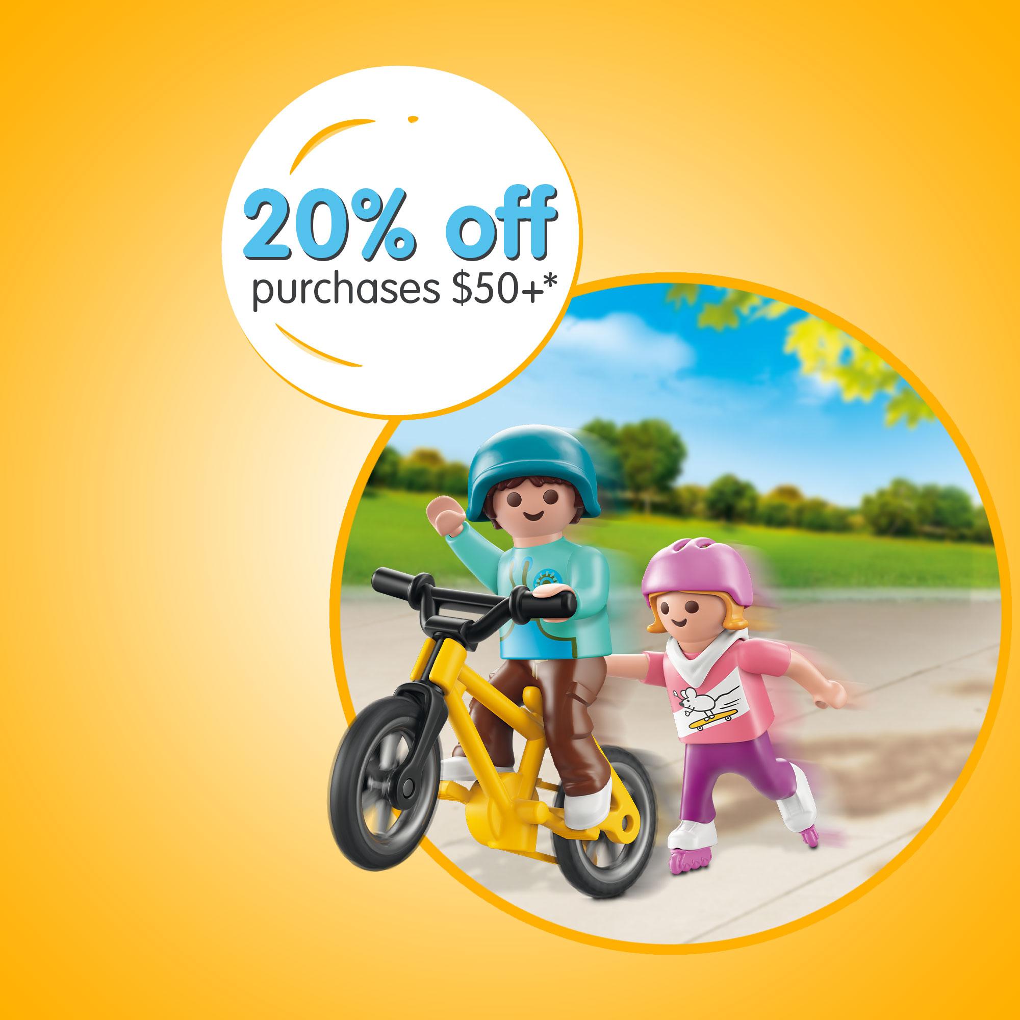 20% off Savings for purchase $50 or more from October 5 - 11