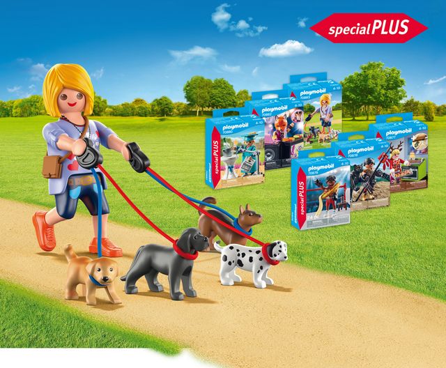 playmobil promotion figures series special edition made women with cat promo 