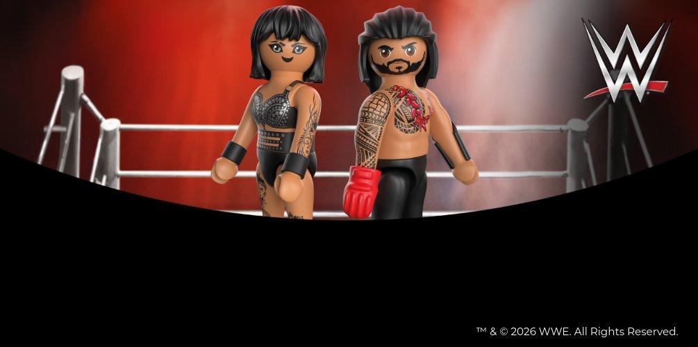 New PLAYMOBIL x WWE&reg;