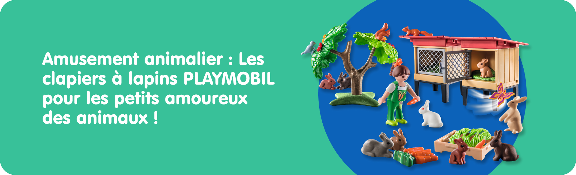 PLAYMOBIL Kaninchenst&auml;lle