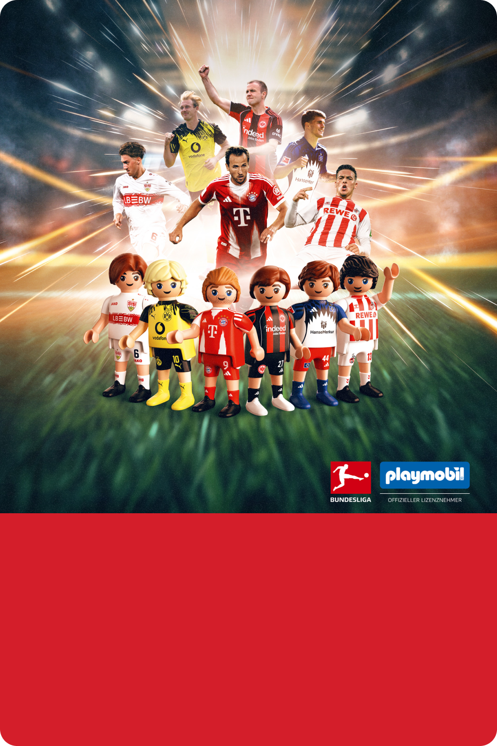 PLAYMOBIL&reg; Bundesliga-Figuren aus dem neuen Sortiment Deine Welt. Dein Stadion &ndash; entdecke deine Lieblingsmannschaft!