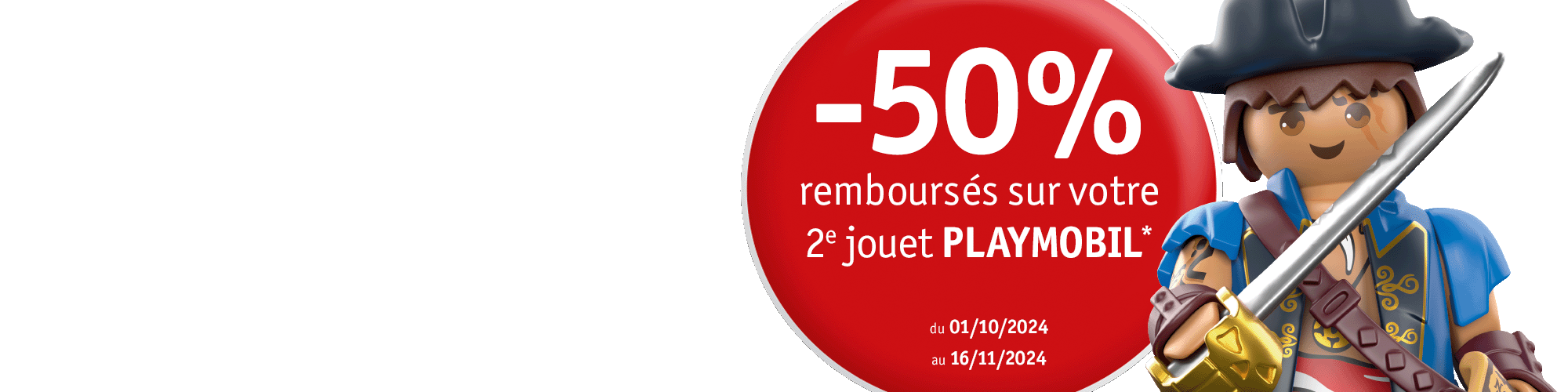 Profitez de -50% rembours&eacute;s 