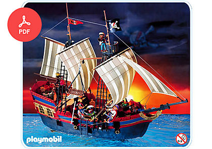 3940 Großes Piratenflaggschiff