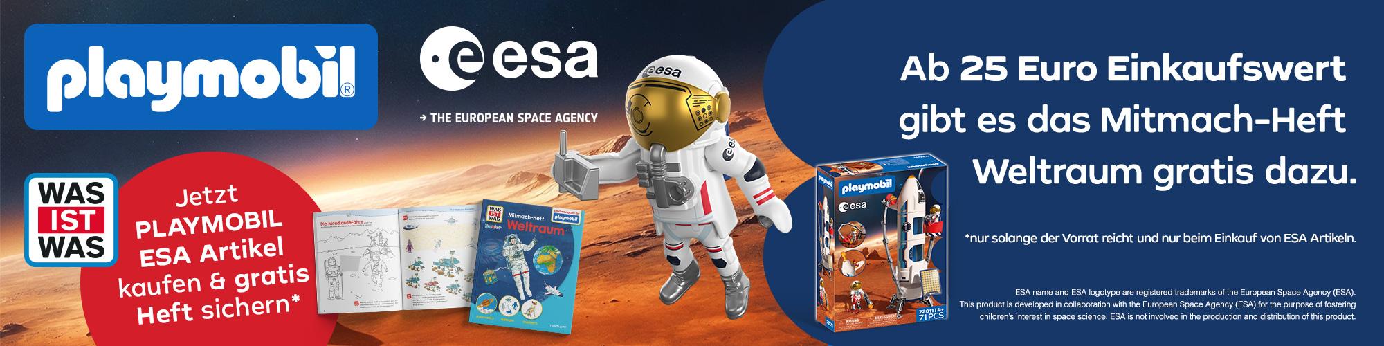 Entdecke die ESA-Spielwelt!