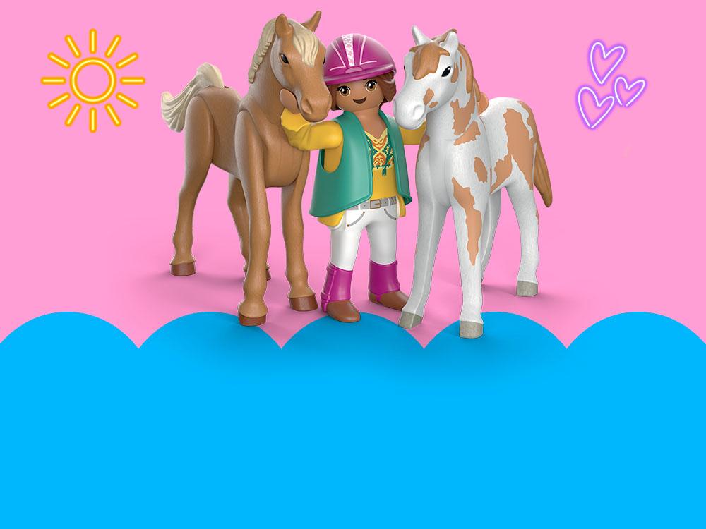 Playmobil horses