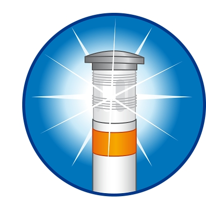 5539 featureimage Vuurtorenlicht werkt (2 x 1,5V-AAA batterijen niet inbegrepen))
