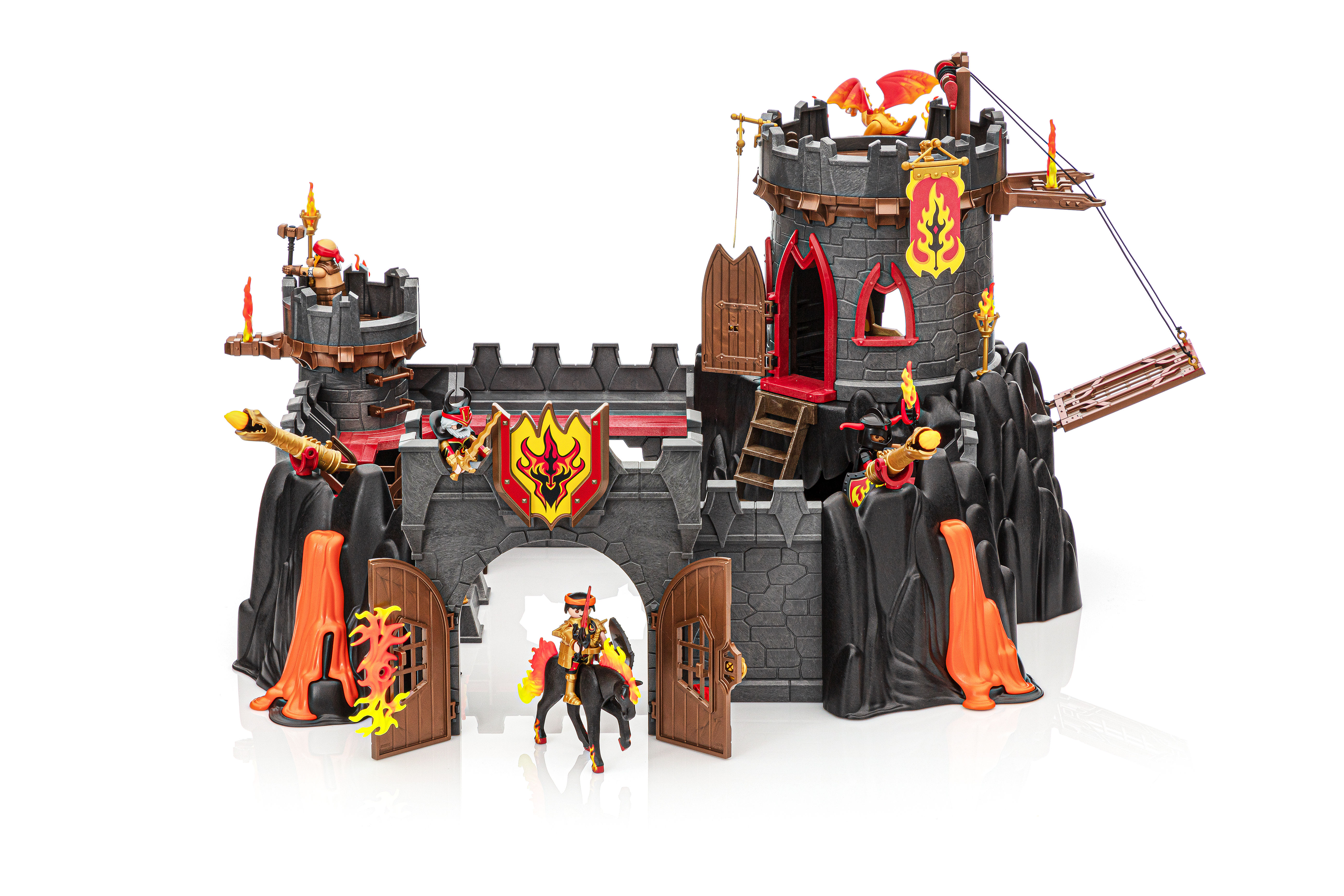 Playmobil Novelmore 70221 Burnham Raiders Fortress, For children ages 5 to  10 : : Outlet