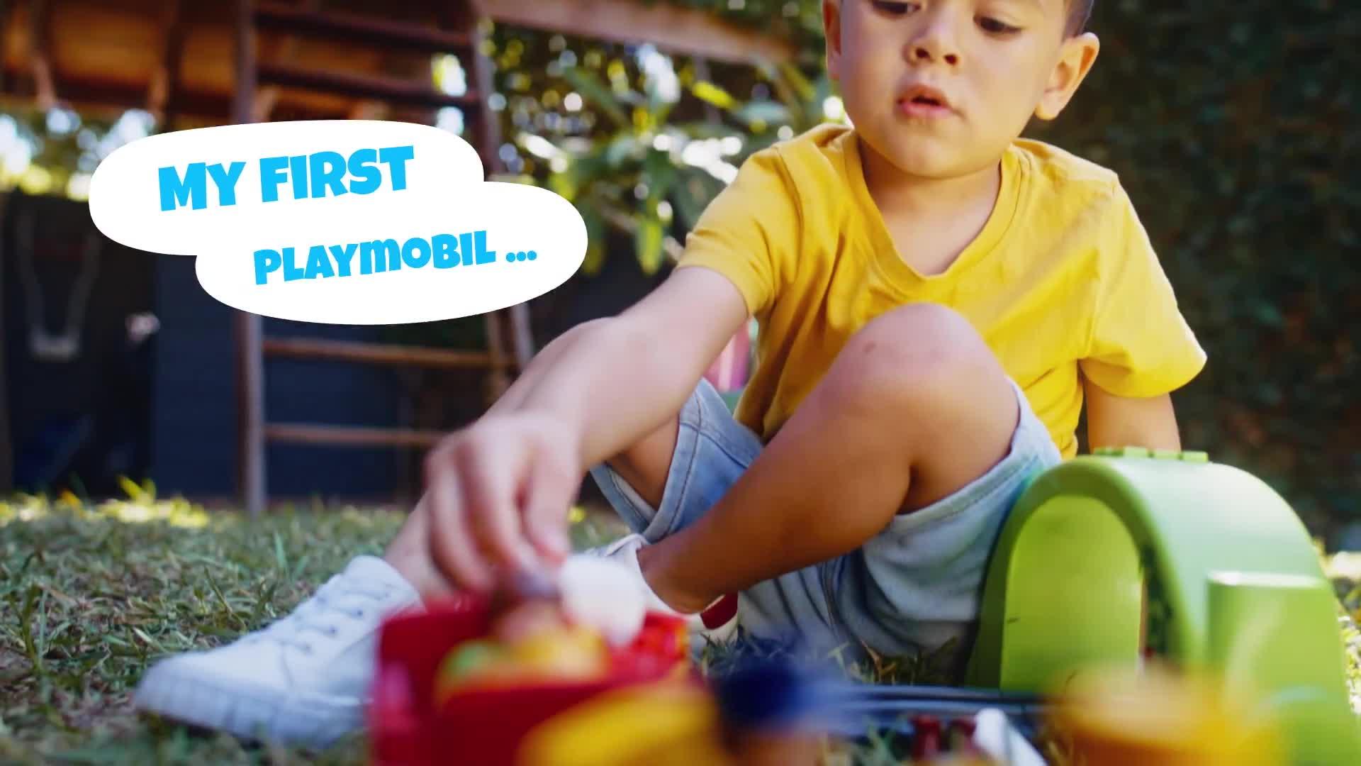  Playmobil 1.2.3 Aqua Water Slide with Sea Animals
