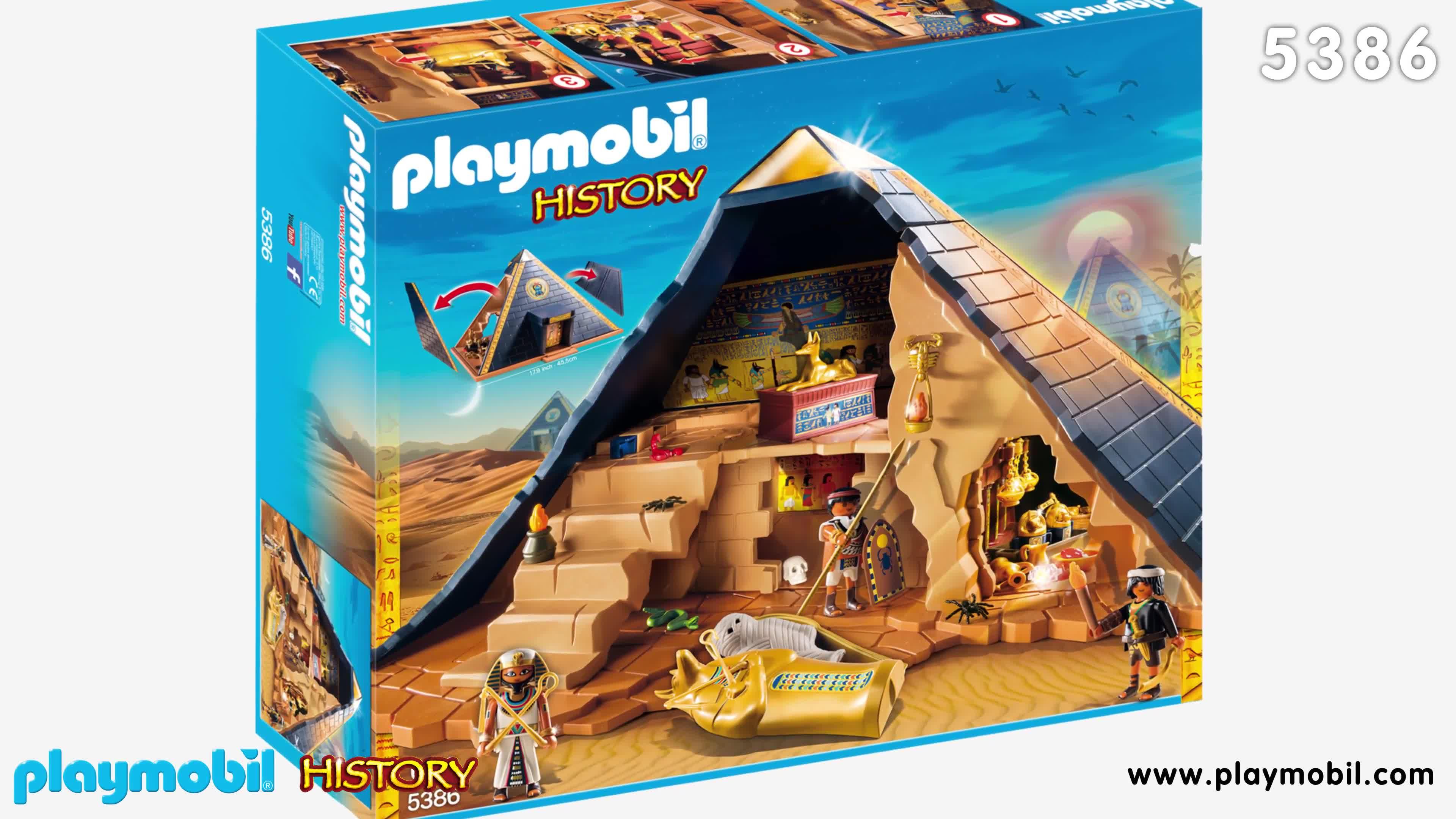 Playmobil history piramide new arrivals