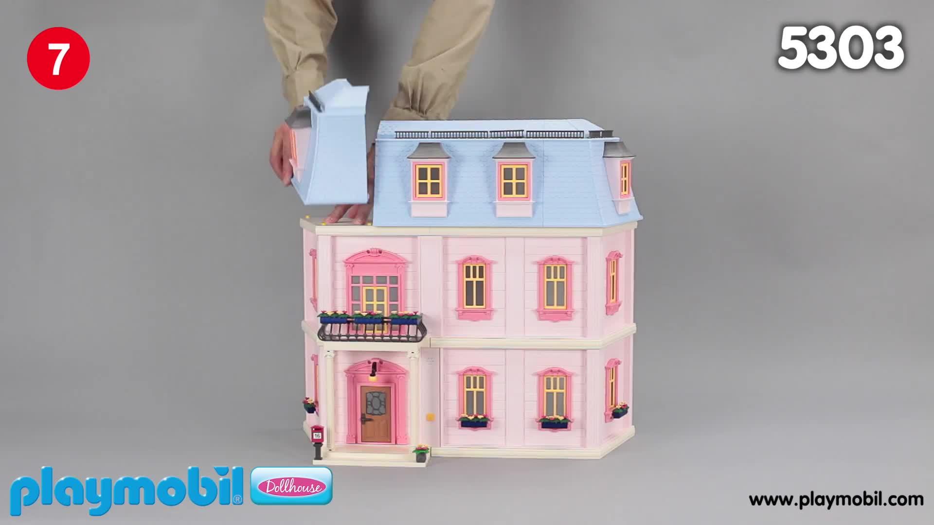 Playmobil discount pink house