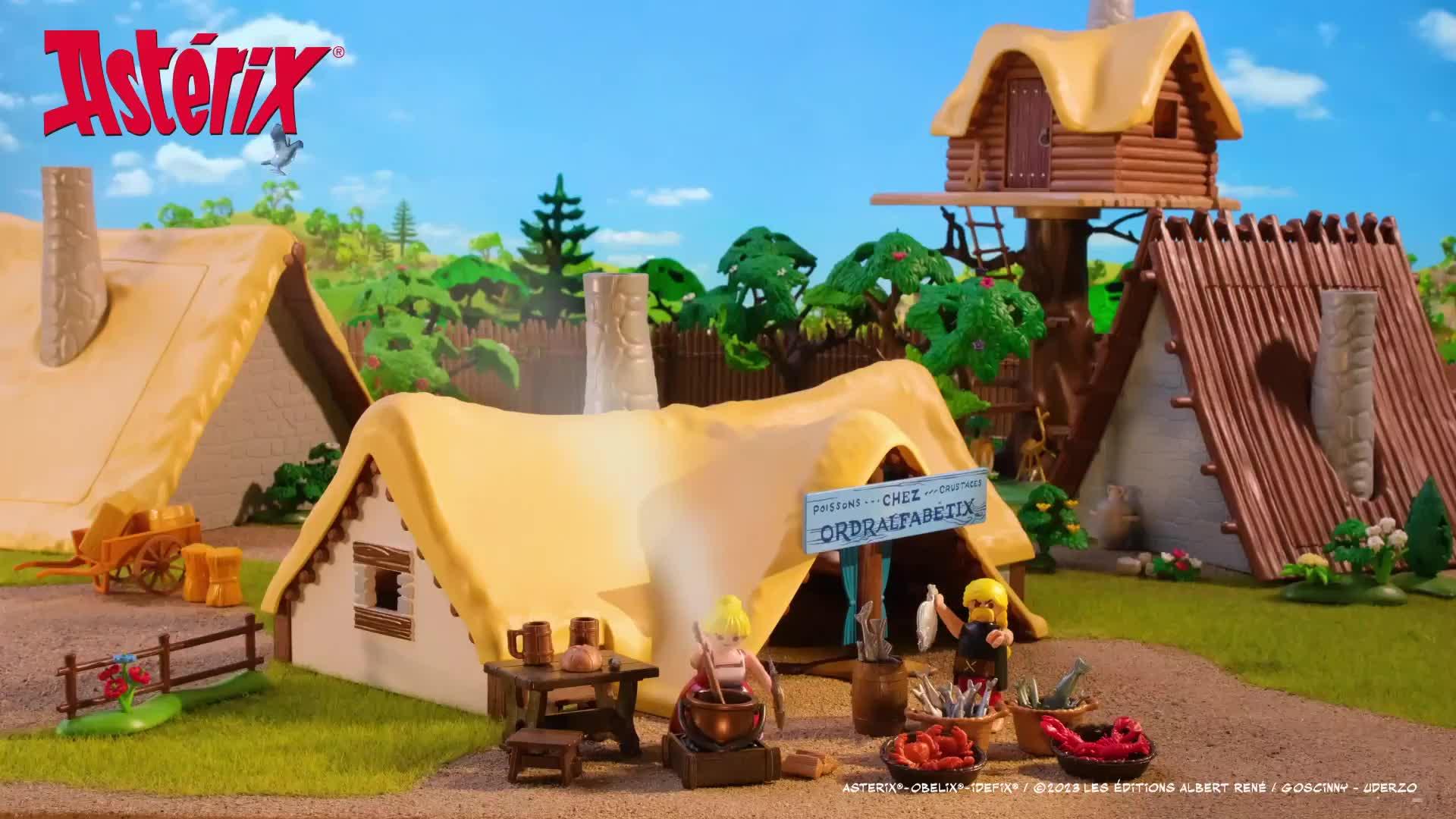 Playmobil Asterix - Cabane de Majestix - 70932 - 110 Parties