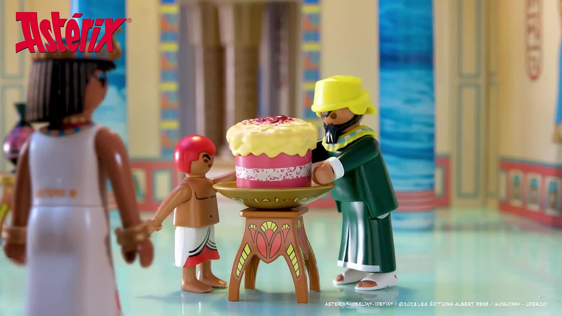 Playmobil asterix: paletabis y la tarta envenenada