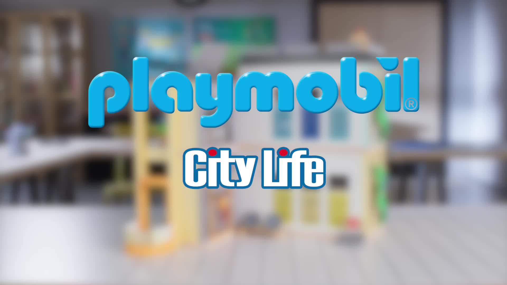 PLAYMOBIL CITY LIFE 71332 - Parcours à vélo Playmobil