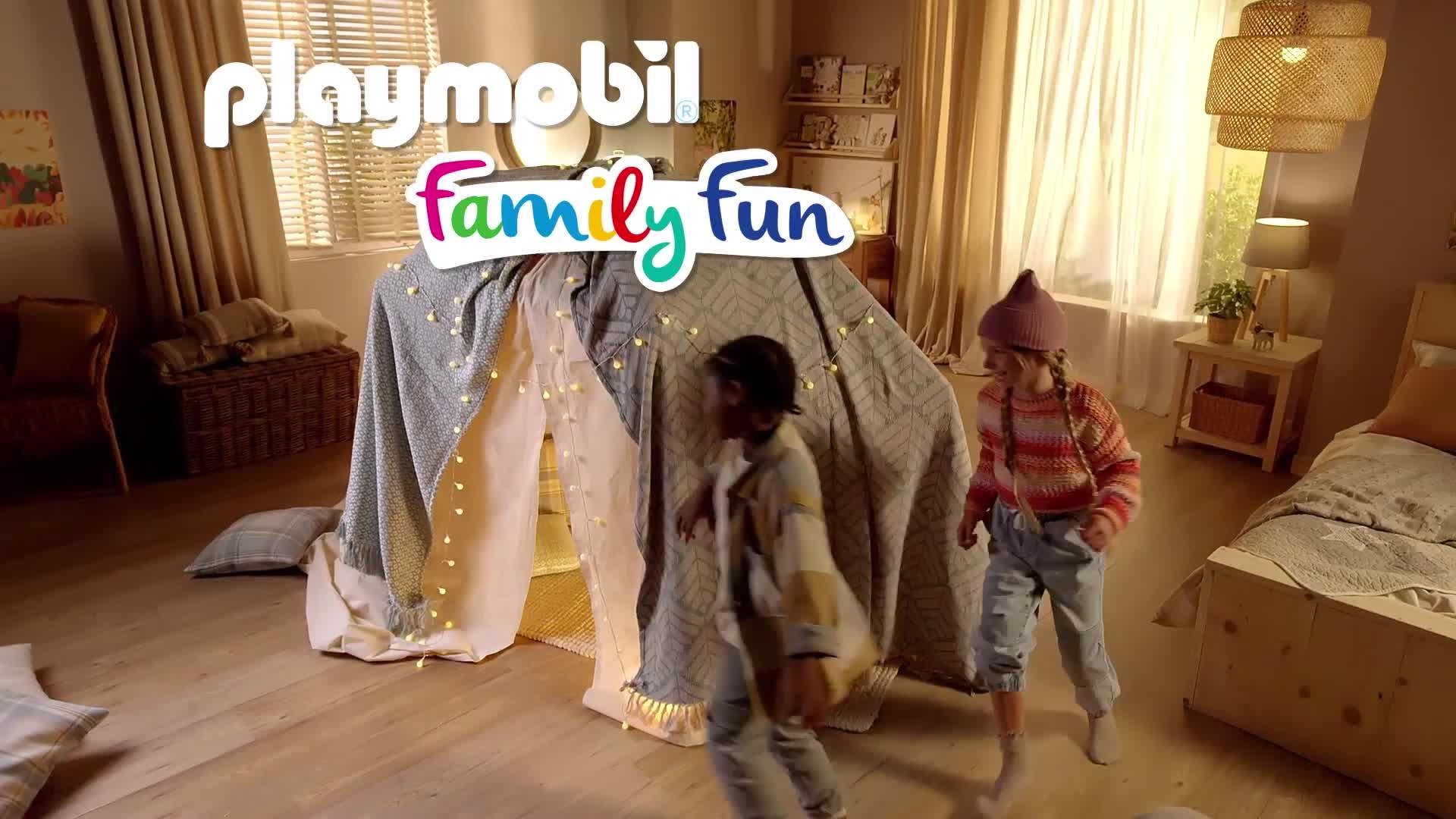 Playmobil Family Fun - Caravane av. Voiture - 71423 - 128 Parties